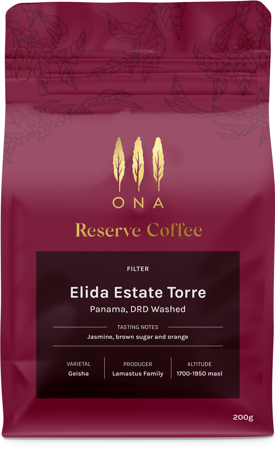 Elida Estate Torre, Panama, DRD Washed