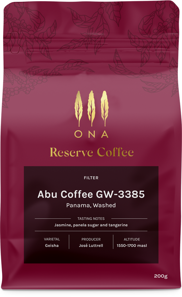 Abu Coffee GW-3385, Panama, Washed