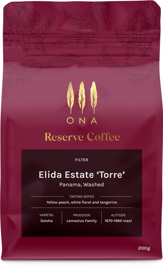 Elida Estate 'Torre', Panama, Washed