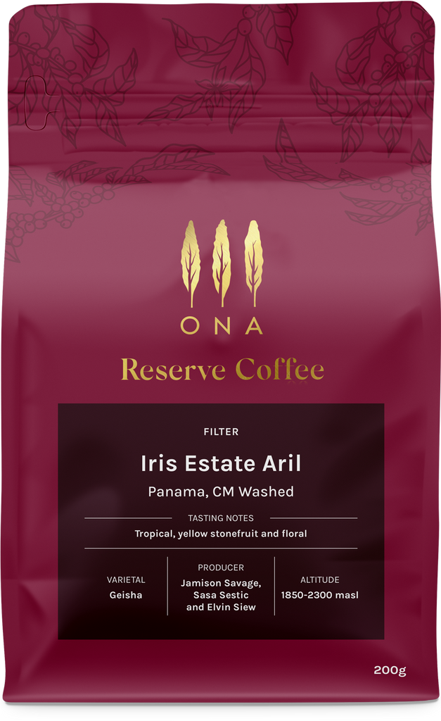 Iris Estate Aril, Panama, CM Washed