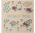 Crops + Cups board game box