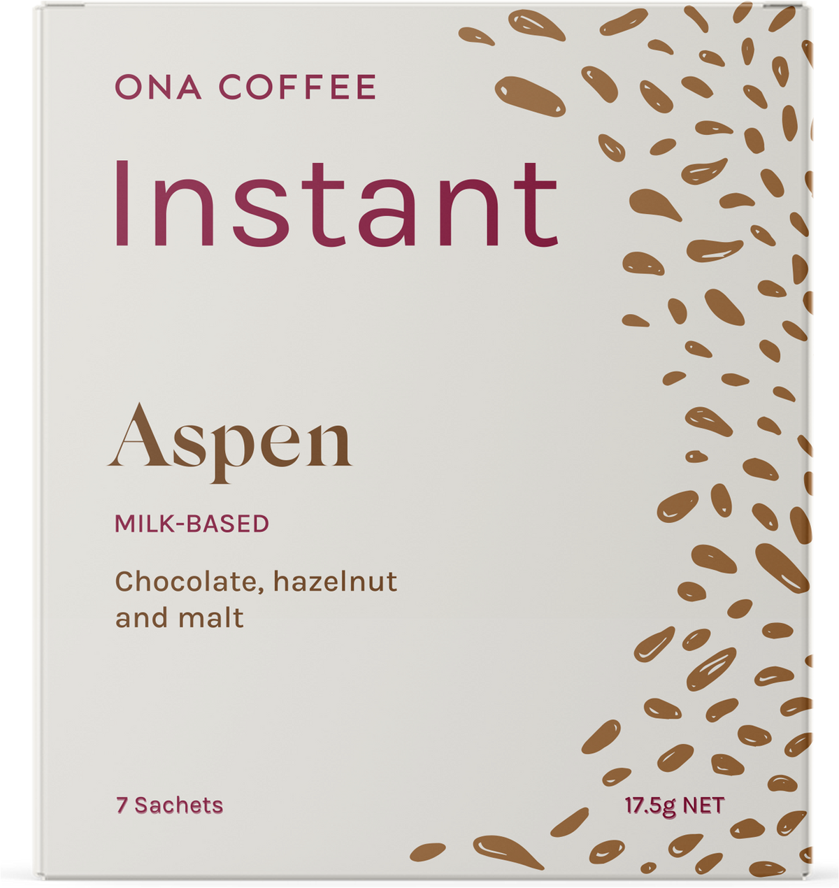 Instant Coffee - Aspen - box of 7 sachets