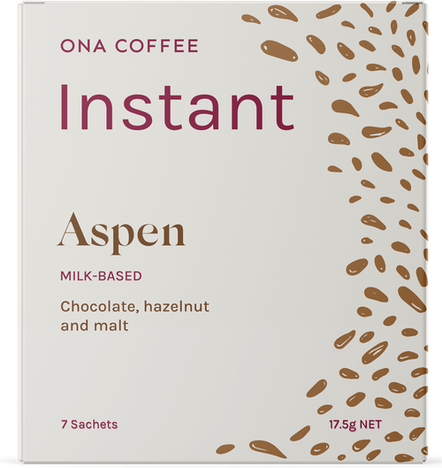 Instant Coffee - Aspen - box of 7 sachets