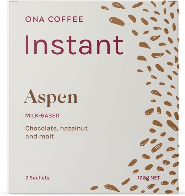 Instant Coffee - Aspen - box of 7 sachets