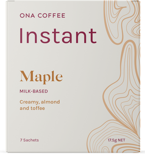 Instant Coffee - Maple - box of 7 sachets