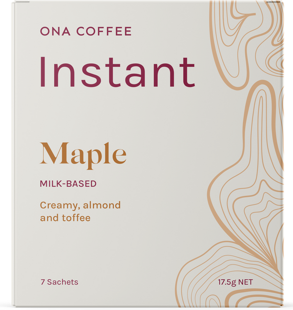 Instant Coffee - Maple - box of 7 sachets
