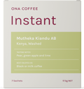 Instant Coffee - Mutheka Kiandu AB, Kenya, Washed - box of 7 sachets