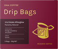 Drip Bags - Iris Estate Afterglow, Panama, Natural - retail box of 5 drip bags