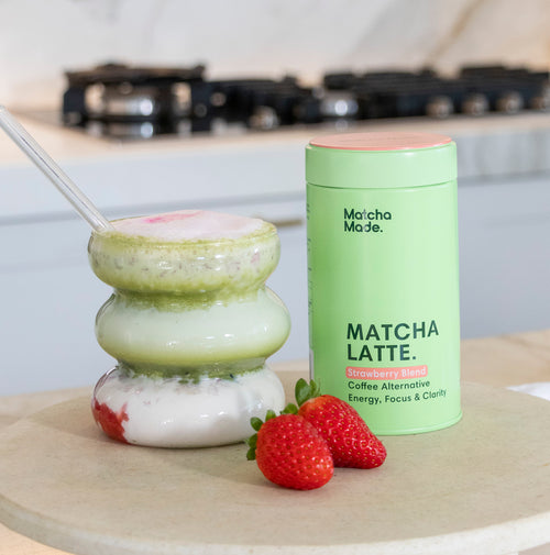 Morning Made Strawberry Matcha Latte