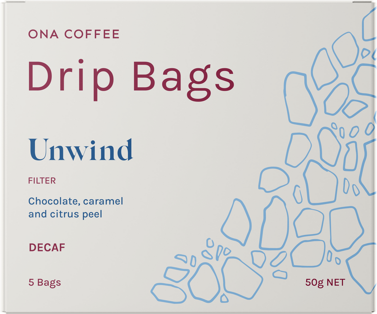 Filter Drip Bags - Unwind - retail box of 5 drip bags